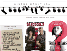Tablet Screenshot of cinemaisa.com.au